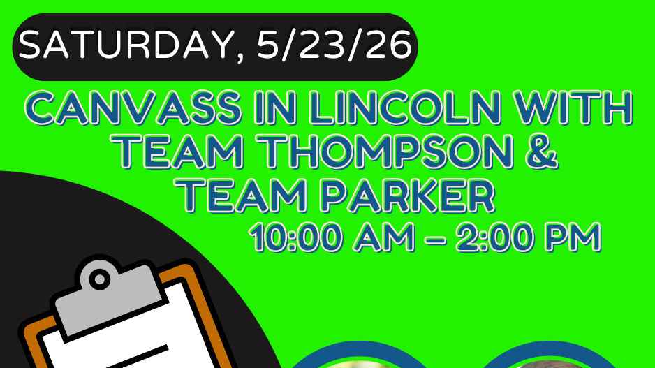 Lincoln Canvass with Team Thompson and Team Parker