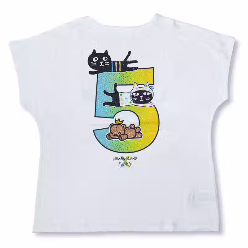 サムネイル： 【NEW ENGLAND＆Pebblyコラボ】Me&Yo 5 withクラウンベアTシャツ