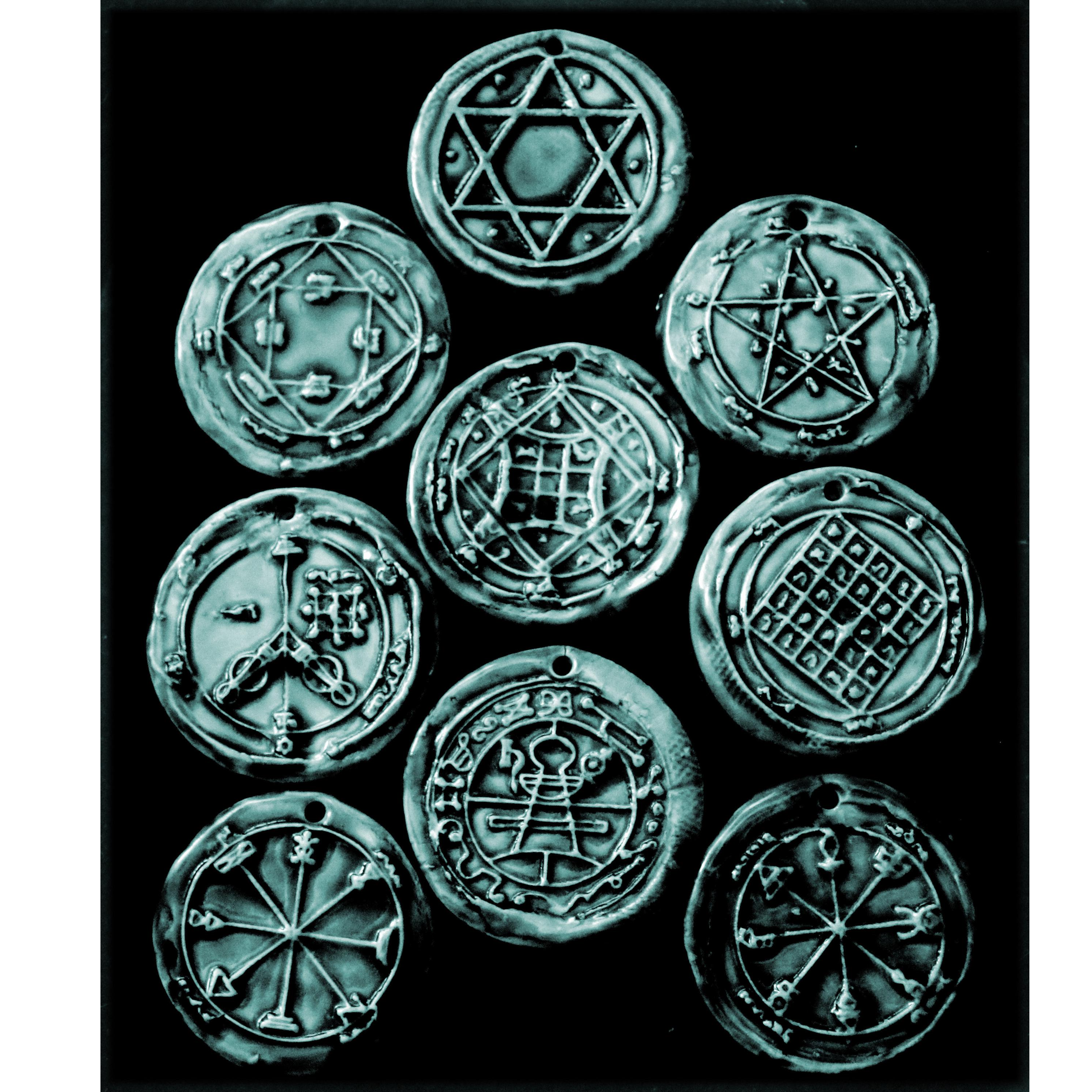 Porcelain Symbolic Amulets, Talismans, Seals and Sigils