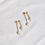Thumbnail: Layered freshwater pearl earrings