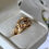 Thumbnail: Yellow Gold Organic Diamond Nugget Ring