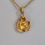 Thumbnail: Gold Laughing Buddha Pendant 
