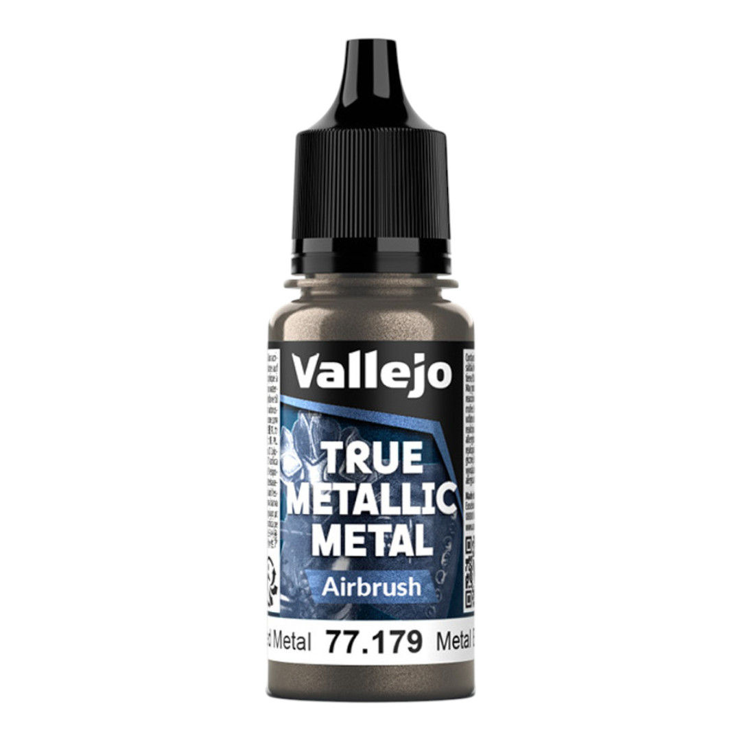 Airbrush: Aged Metal - True Metallic Metal (18ml)
