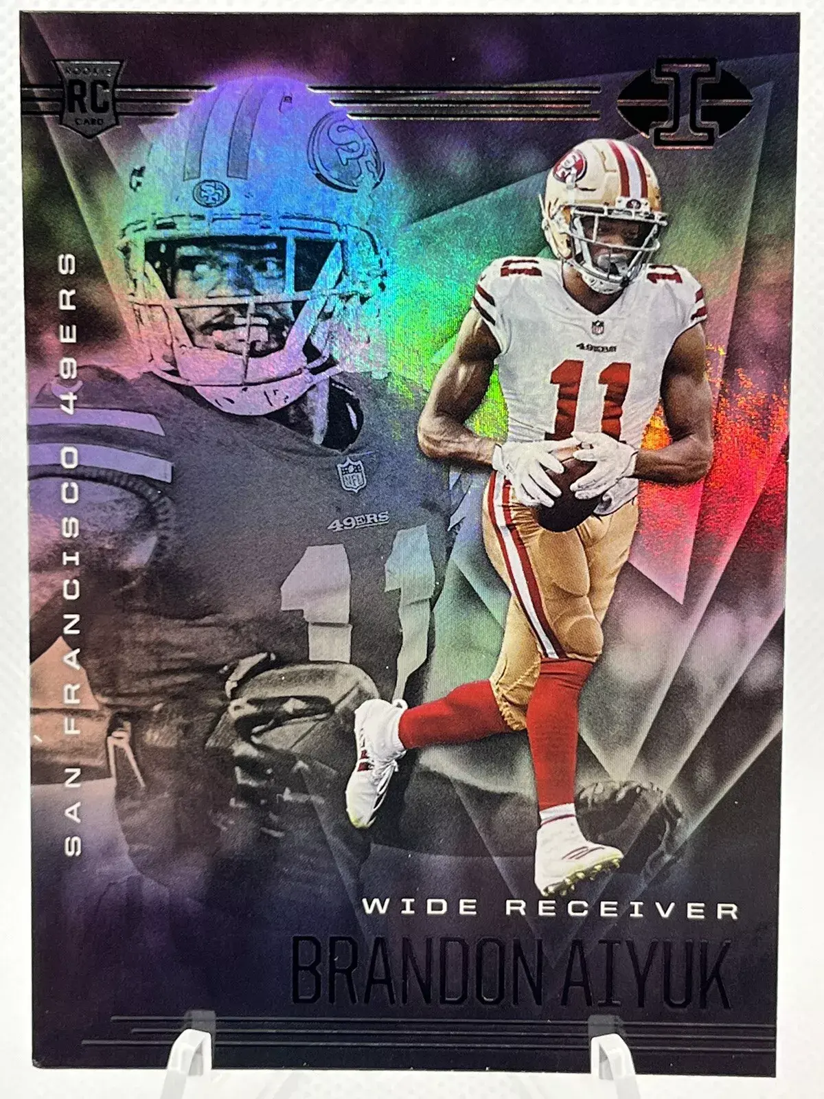 2020 Panini Illusions - #27 Brandon Aiyuk ROOKIE CARD! San Francisco 49rs!