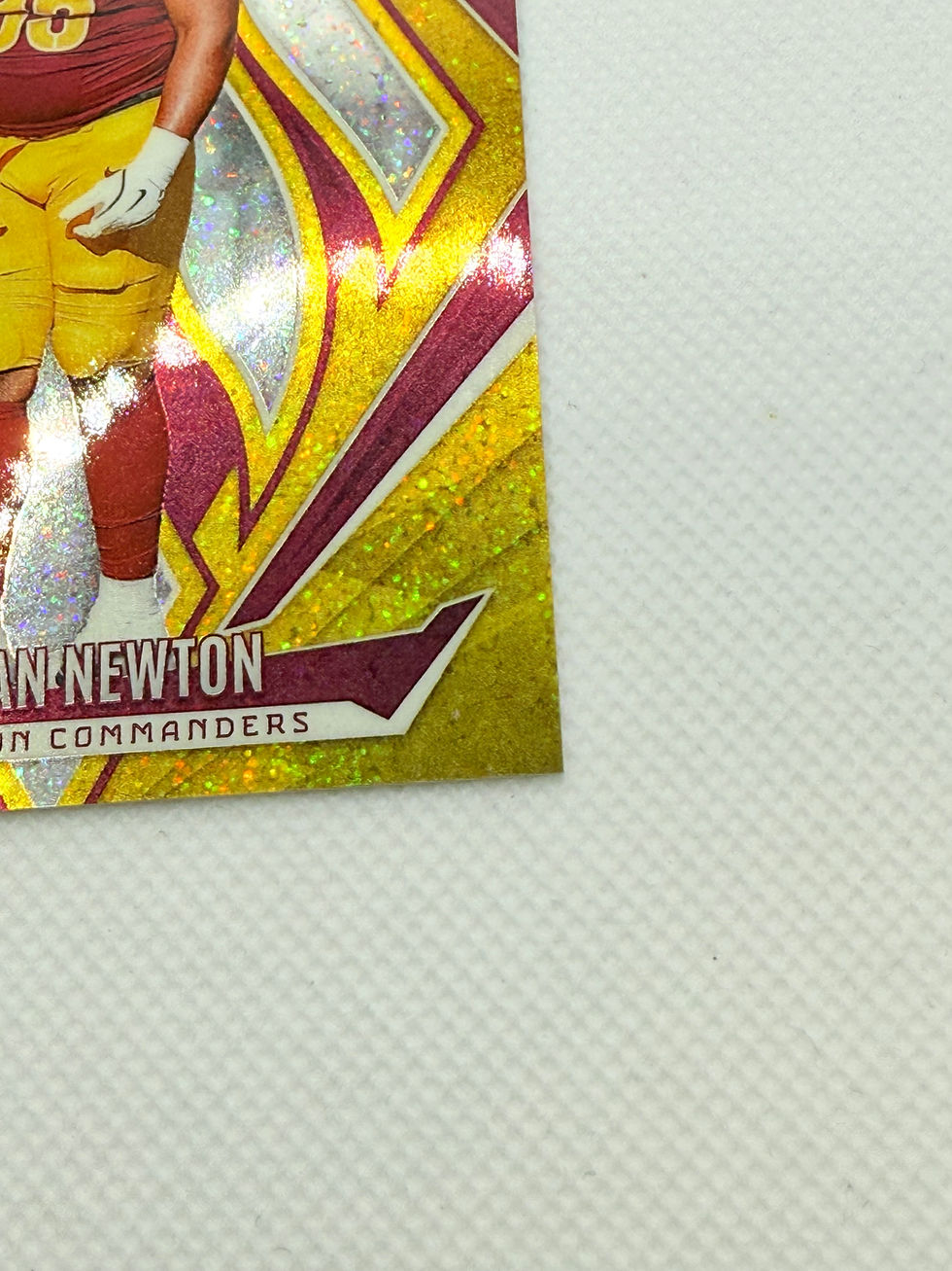 Thumbnail: 2024 Phoenix International GOLD Jer'zhan Newton ROOKIE 02/10!! SSP!! Commanders