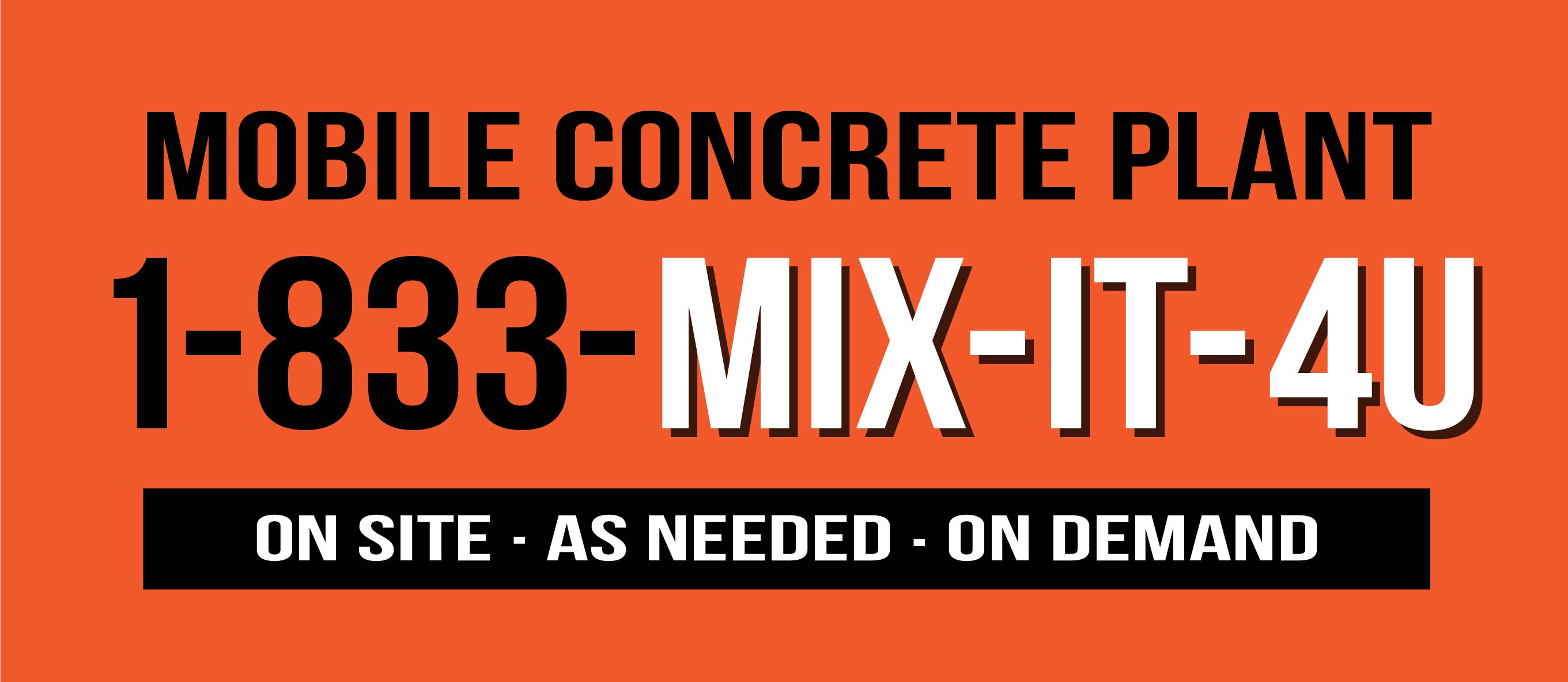 1-833-MIX-IT-4U LOGO