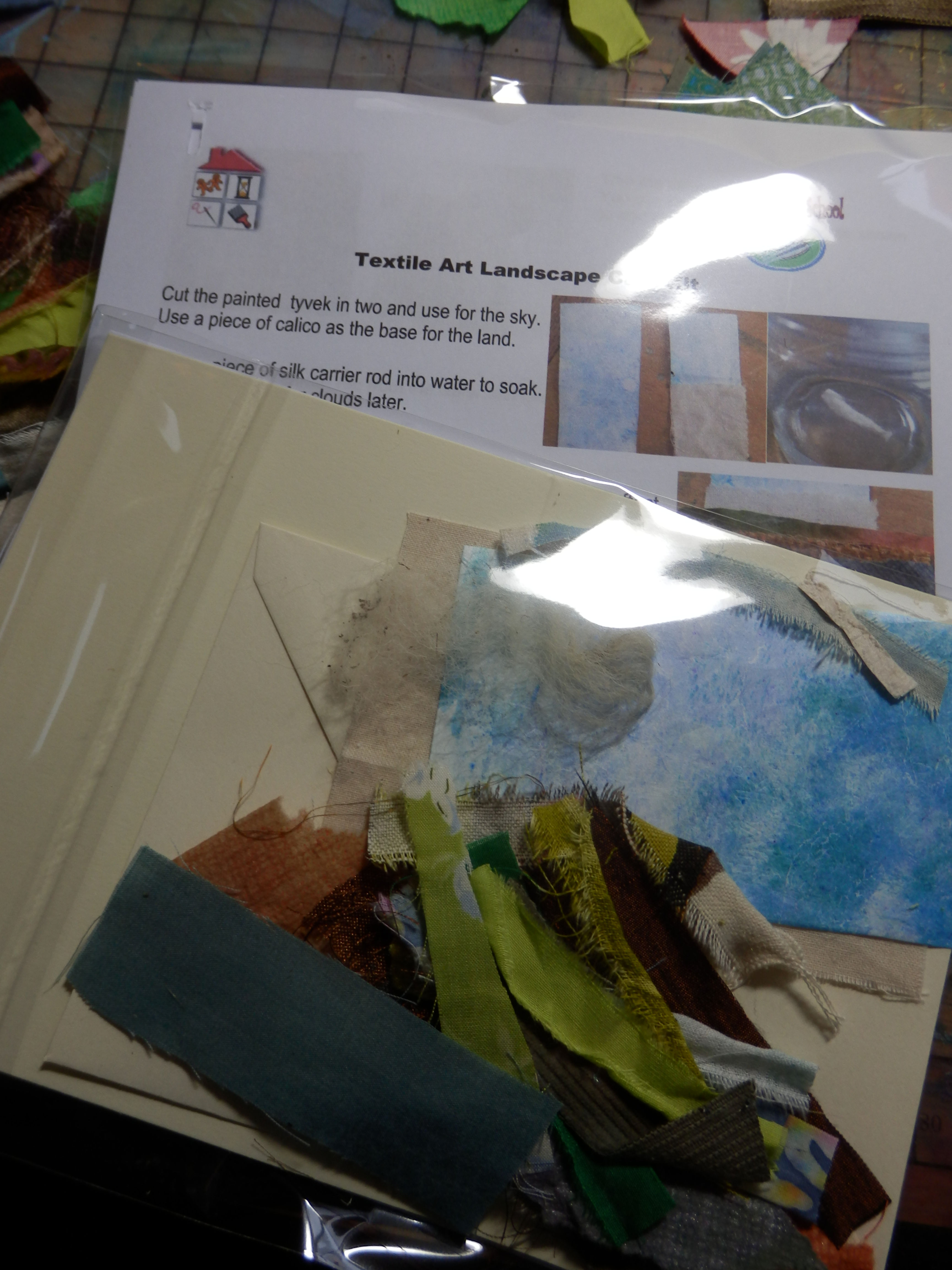 Textile Art Landscape Kit