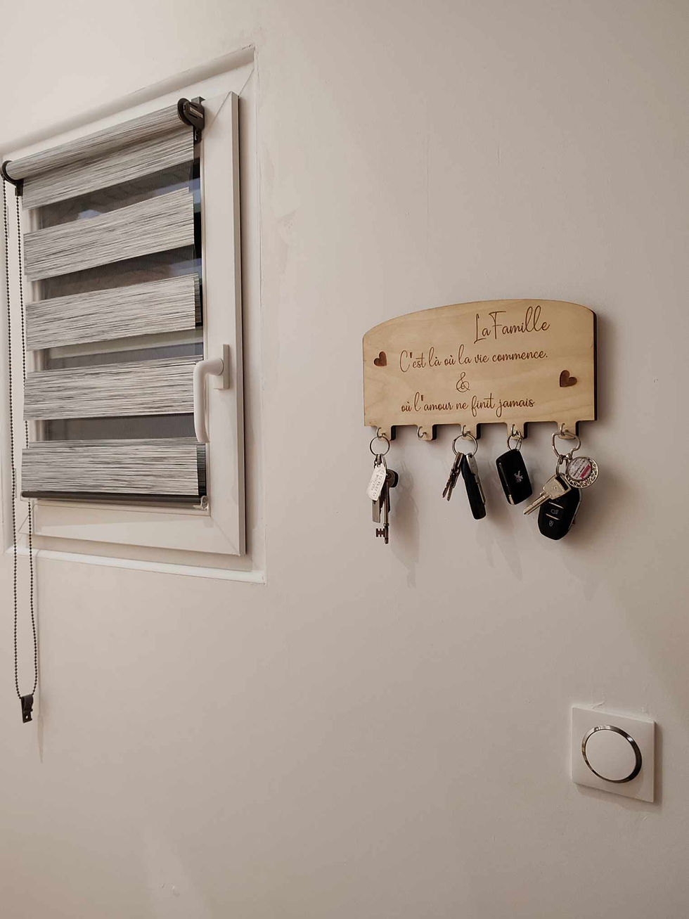 Miniature : Support mural pour clés