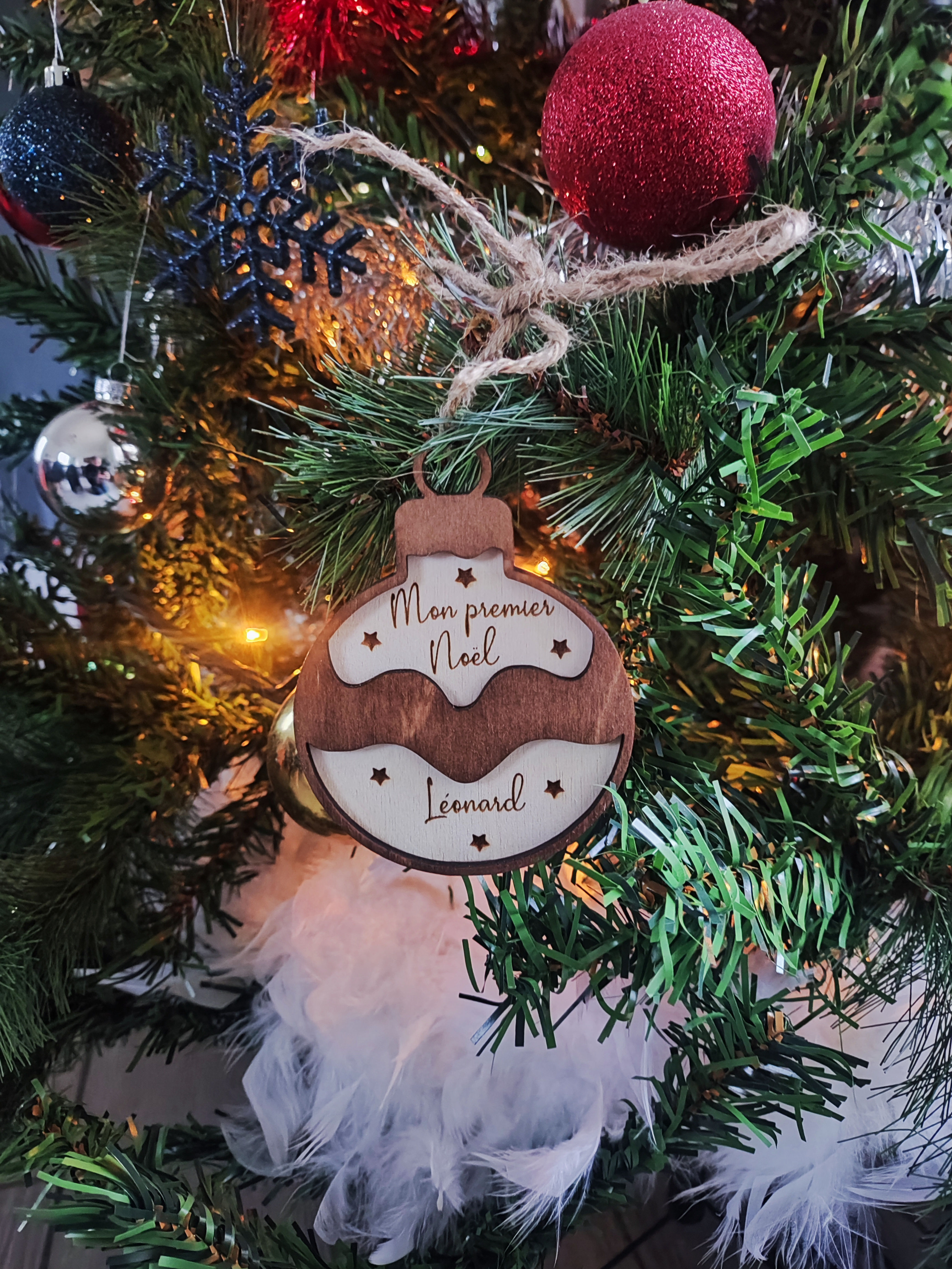Boule de Noël “Mon premier Noël”