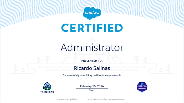 Salesforce Administrator Certification