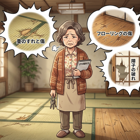 クロスは6年で計算。じゃあ襖・畳・鍵は？原状回復で減価償却しなくていいもの