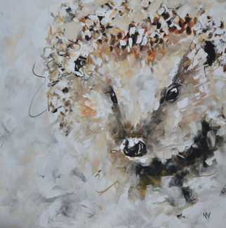 Hedgehog painting