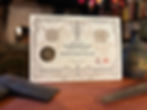 D&D Dungeons and Dragons Class Certificate Old World Magic Barbarian
