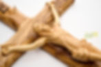 Thumbnail: 20 Inch Wall Crucifix Cross, Large Wooden Crucifix Religious Home Décor