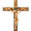Thumbnail: 20 Inch Olive Wood Crucifix with Mother of Pearl Stripe