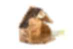 Thumbnail: Olive Wood Nativity Set, Large Nativity Cave & 12 Piece Faceless Figurines