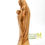 Thumbnail: Olive Wood Statue of the Blessed Mother Holding Baby Jesus
