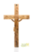 Thumbnail: 20 Inch Wall Crucifix Cross, Large Wooden Crucifix Religious Home Décor