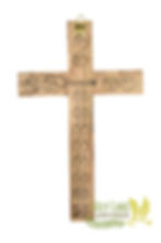 Thumbnail: First Communion Gift - 8 Inch Olive Wood Cross