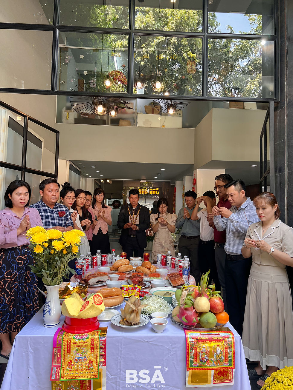 khai xuân năm 2024 tại công ty thiết kế bsa