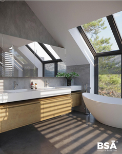 thiết kế giếng trời nhà phố bsa