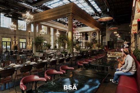 thiết kế thi công quán cà phê