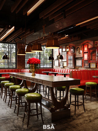 thiết kế nội thất beer club