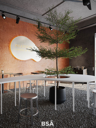 thiết kế nội thất Quán Cà Phê Phantom Hạ Long