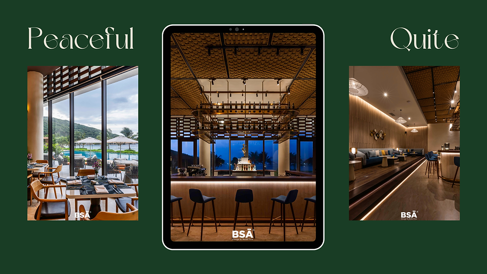 thiết kế nội thất resort