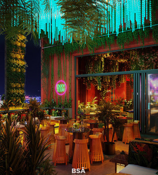 thi công xây dựng quán bar