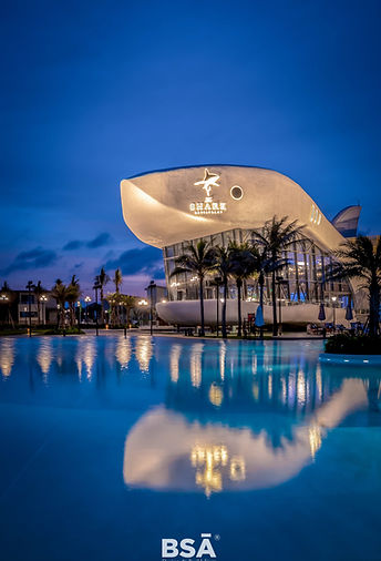 bsa thiết kế nhà hàng the shark restaurant