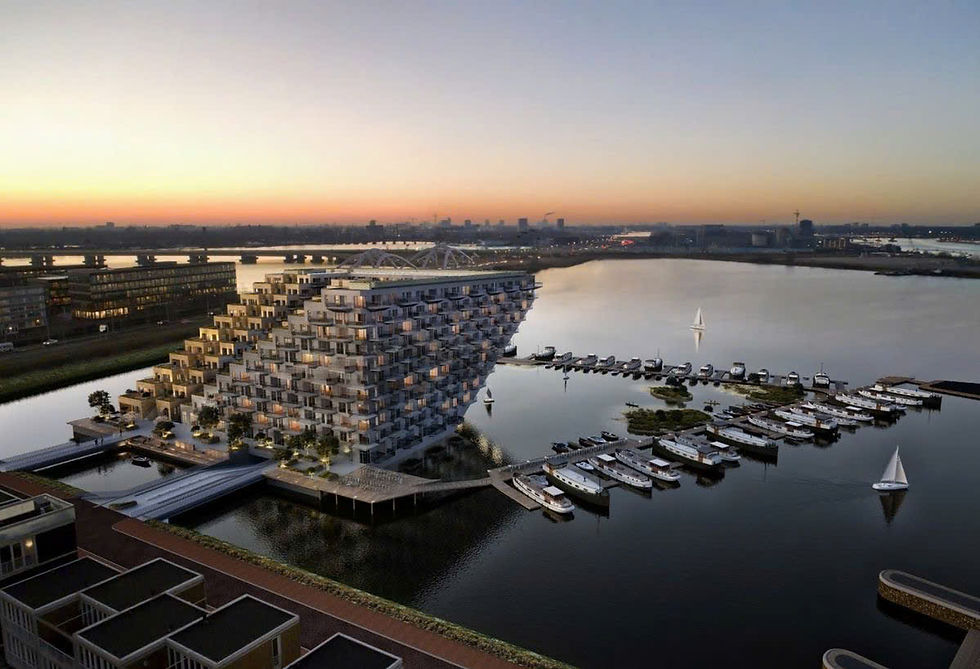 Kiến Trúc Chung Cư The Sluishuis Amsterdam