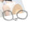 Thumbnail: 2 Pcs Funky Silver Plated Gemstone Couple Bracelet