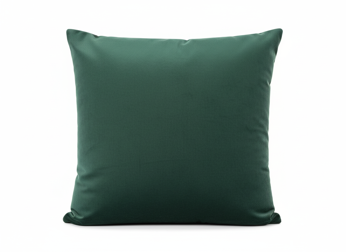Duck Green Velvet Cushion Cover