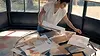 Architect working