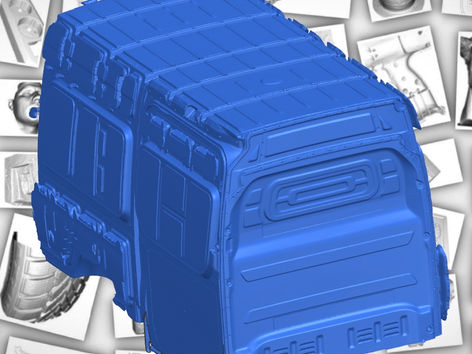 Очередное 3d сканирование автомобиля).