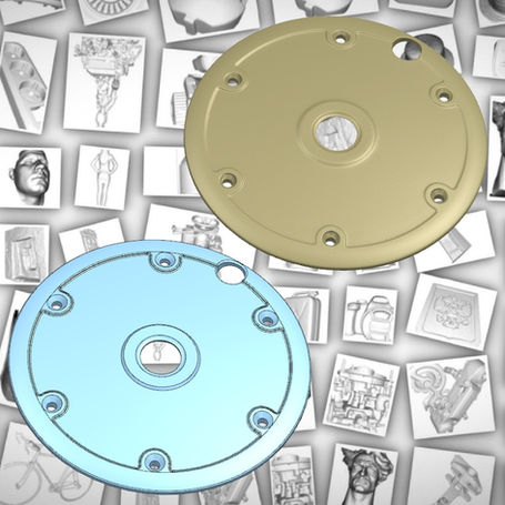 3d сканирование и реверс инжиниринг различных деталей.