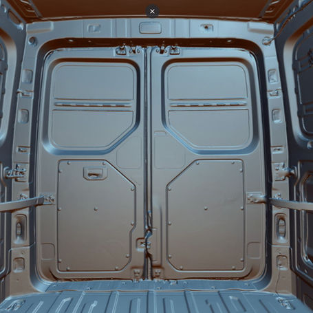 3d сканирование автомобиля VW Crafter 2019 модельного года.