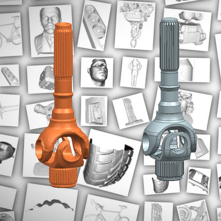 3d моделирование карданной передачи.