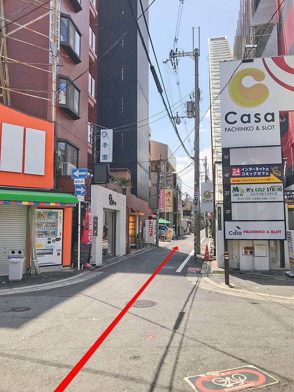 CONNECT INNへの道順