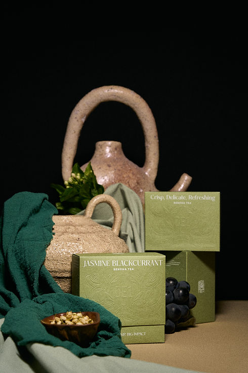 DE1 Luxury paper hanging teabags with whole-leaf blends