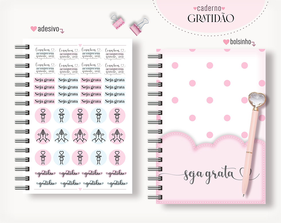Miniatura: Caderno da Gratidão
