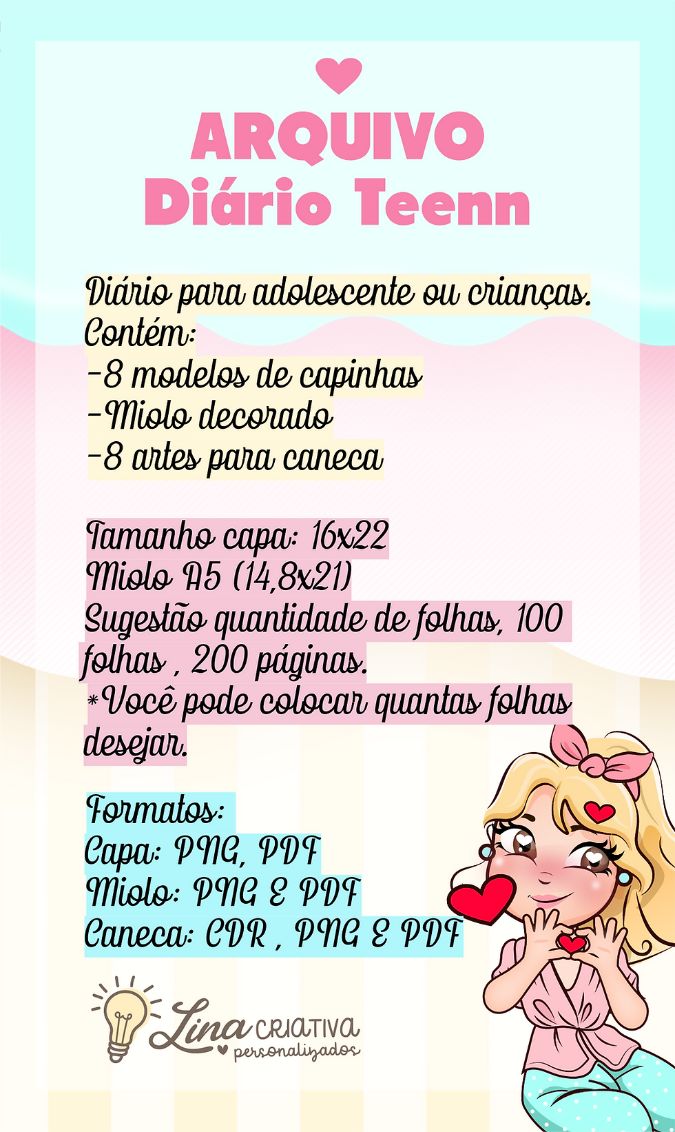 Miniatura: Diário teen