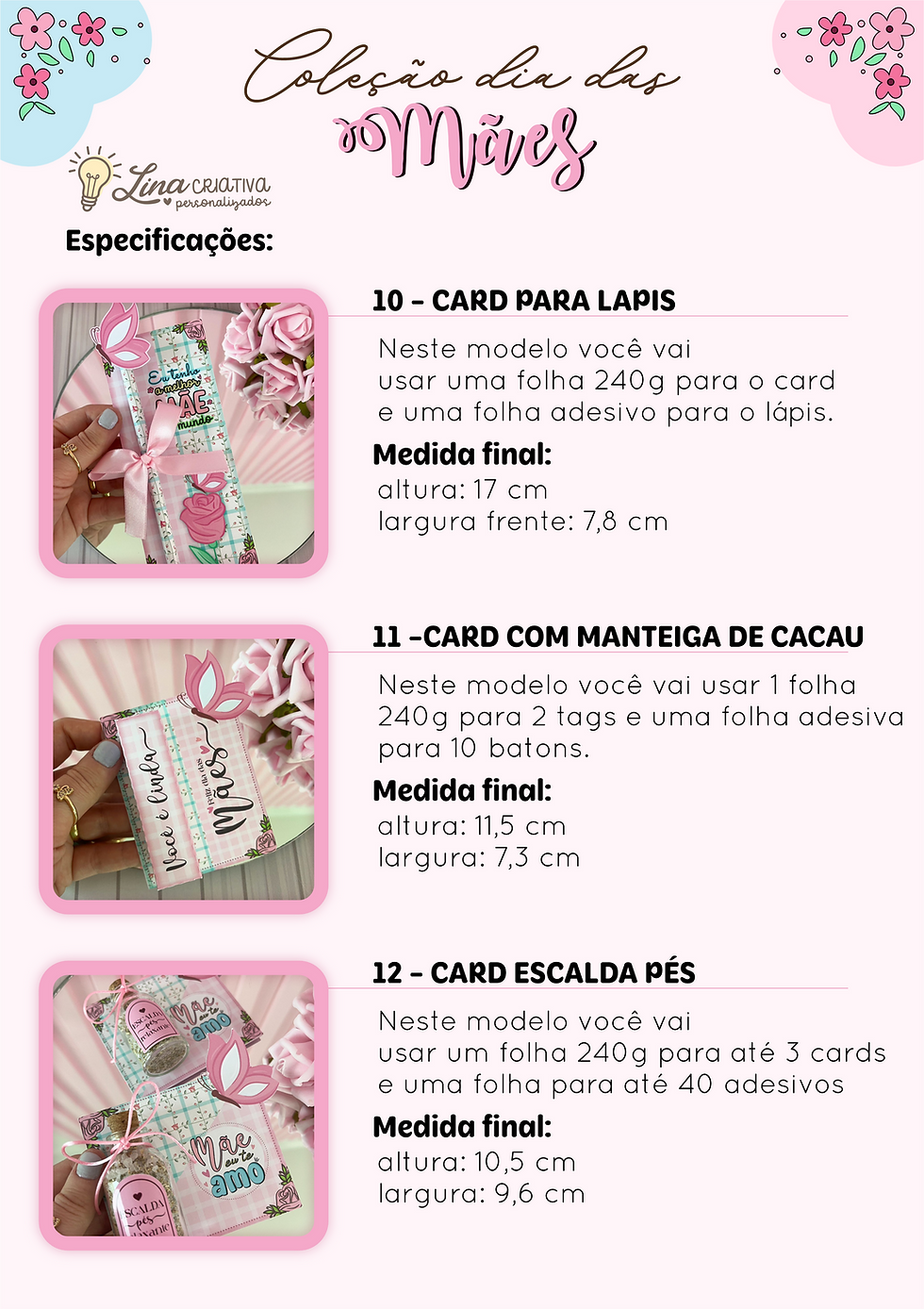 Miniatura: Kit 2 Lina Mães 2024