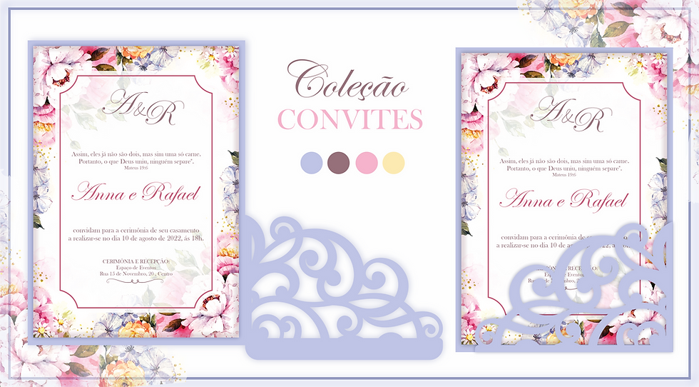 Miniatura: Pack Convites Casamento