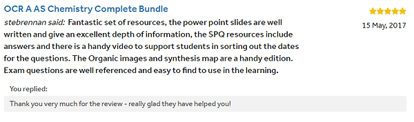 OCR A AS Chemistry Complete Bundle