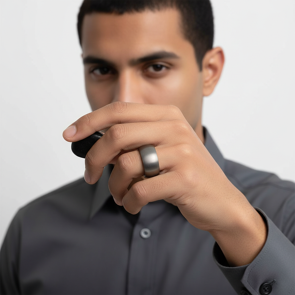 Bague Titane Large