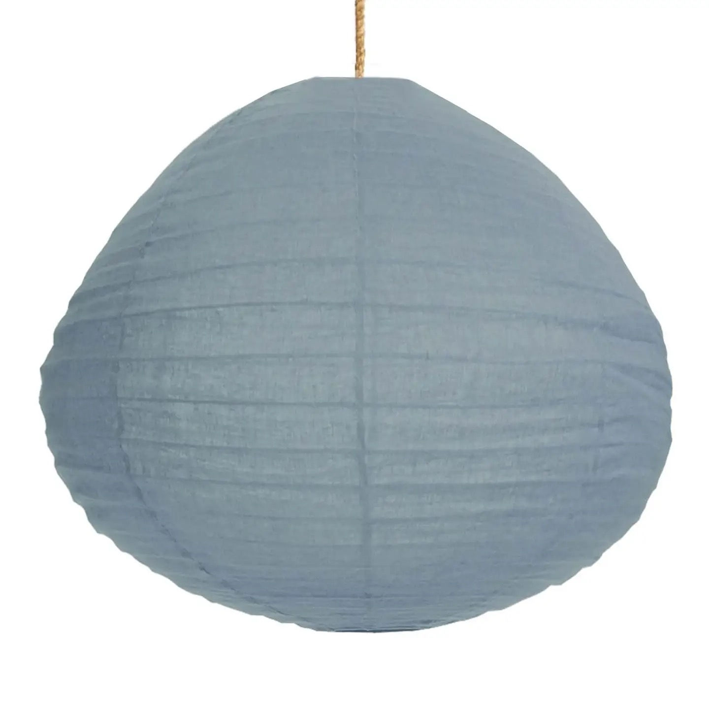 Pear Lampshade ~ Dusty Blue