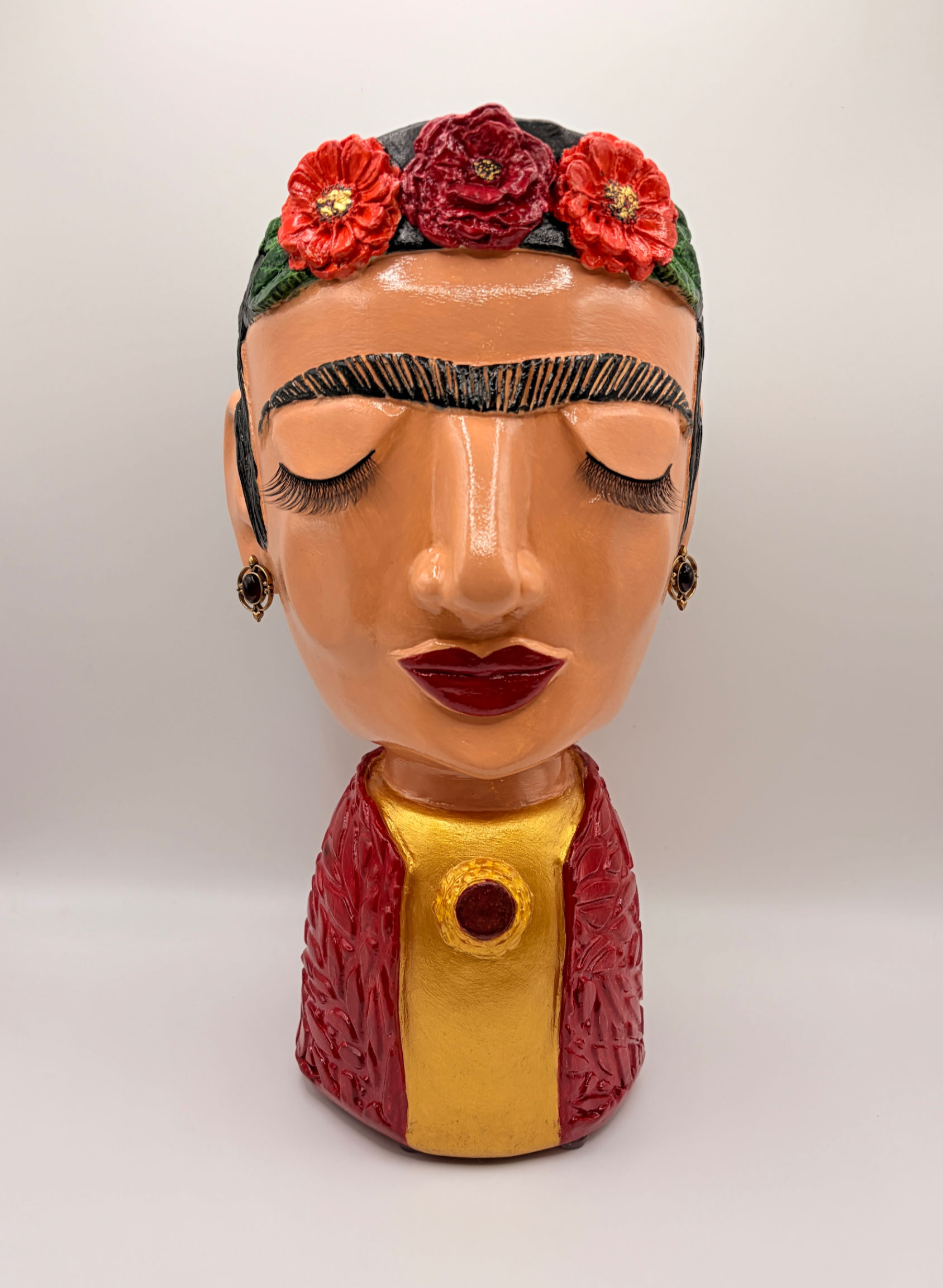 Frida Kahlo Plant Holder