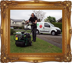 hollow-tine aeration, core,Green Frog Landscaping, Bolton, Atherton, Farnworth, Horwich, Leigh, Warrington, Wigan, Manchester, Hale, Sale, Wilmslow, Westhoughton, garden, maintenance, gardener, lawn, care, treatment, weed, feed, scarifying, scarify,
